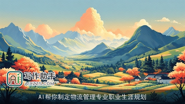 AI帮你制定物流管理专业职业生涯规划 AI帮你制定物流管理专业职业生涯规划