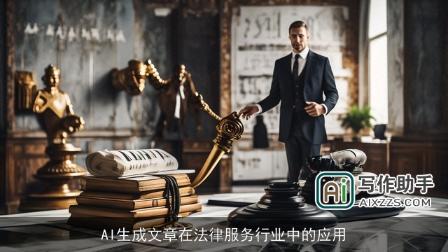 AI生成文章在法律服务行业中的应用 AI生成文章在法律服务行业中的应用