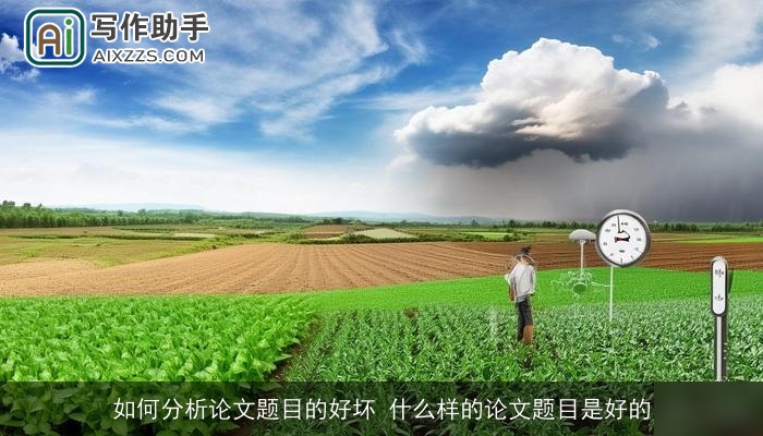 如何分析论文题目的好坏 什么样的论文题目是好的 如何分析论文题目的好坏 什么样的论文题目是好的