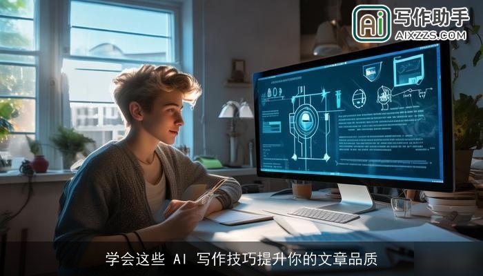 学会这些 AI 写作技巧提升你的文章品质 学会这些 AI 写作技巧提升你的文章品质