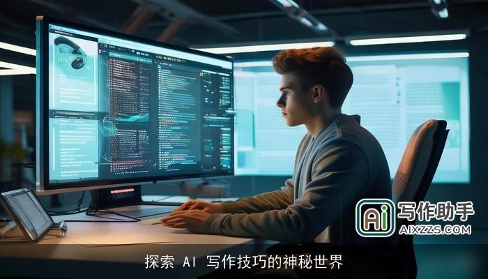 探索 AI 写作技巧的神秘世界 探索 AI 写作技巧的神秘世界