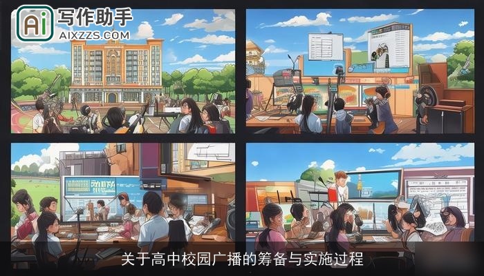 关于高中校园广播的筹备与实施过程 关于高中校园广播的筹备与实施过程