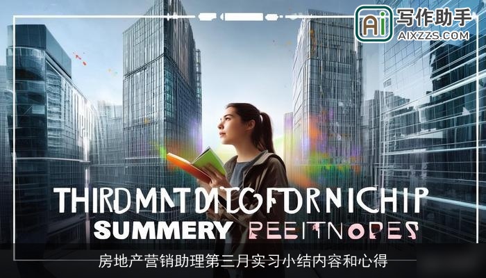 房地产营销助理第三月实习小结内容和心得 房地产营销助理第三月实习小结内容和心得