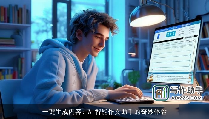 一键生成内容:AI智能作文助手的奇妙体验 一键生成内容:AI智能作文助手的奇妙体验