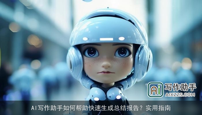 AI写作助手如何帮助快速生成总结报告?实用指南 AI写作助手如何帮助快速生成总结报告?实用指南