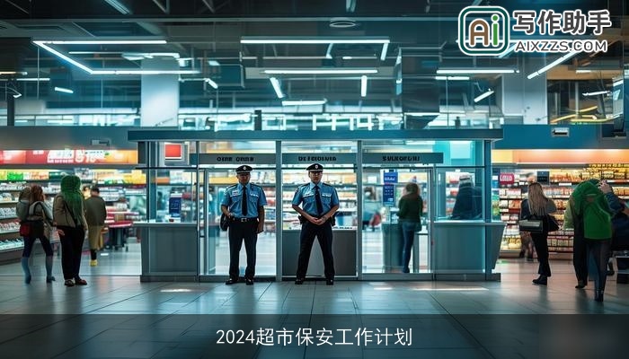 2024超市保安工作计划 2024超市保安工作计划