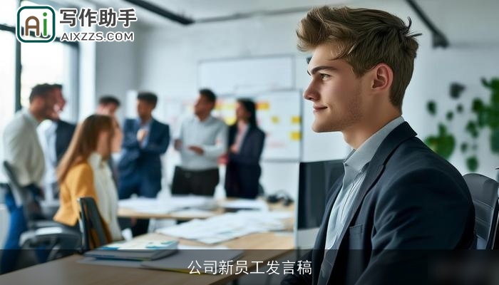 公司新员工发言稿 公司新员工发言稿