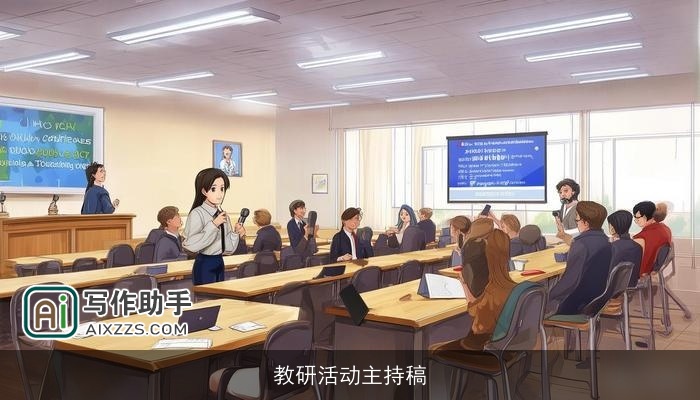 教研活动主持稿 教研活动主持稿