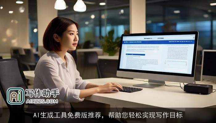 AI生成工具免费版推荐,帮助您轻松实现写作目标 AI生成工具免费版推荐,帮助您轻松实现写作目标
