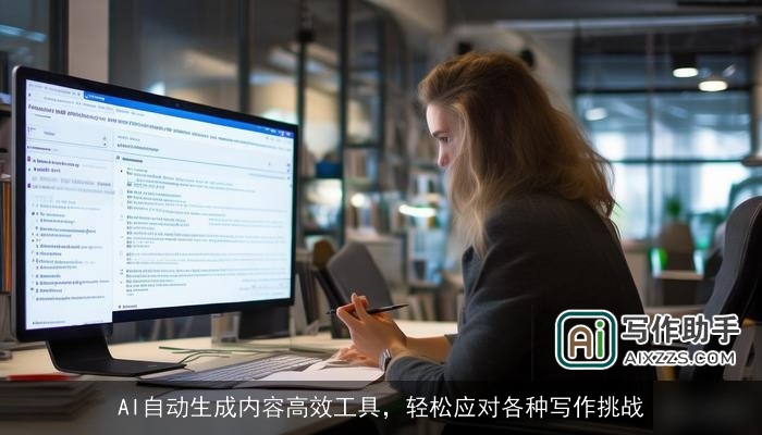 AI自动生成内容高效工具,轻松应对各种写作挑战 AI自动生成内容高效工具,轻松应对各种写作挑战