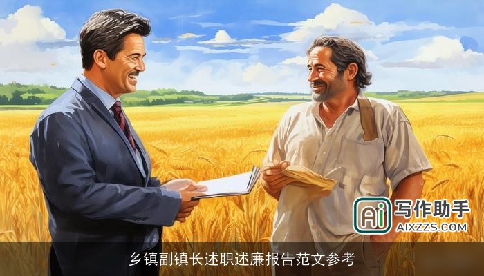 乡镇副镇长述职述廉报告范文参考 乡镇副镇长述职述廉报告范文参考