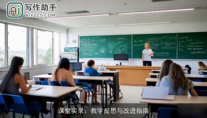 课堂实录:教学反思与改进指南 课堂实录:教学反思与改进指南