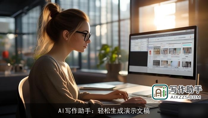 AI写作助手:轻松生成演示文稿 AI写作助手:轻松生成演示文稿