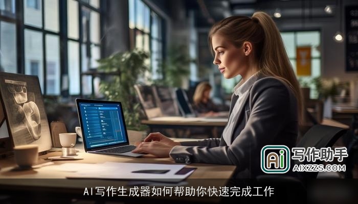 AI写作生成器如何帮助你快速完成工作 AI写作生成器如何帮助你快速完成工作