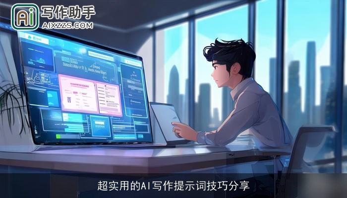 超实用的AI写作提示词技巧分享 超实用的AI写作提示词技巧分享