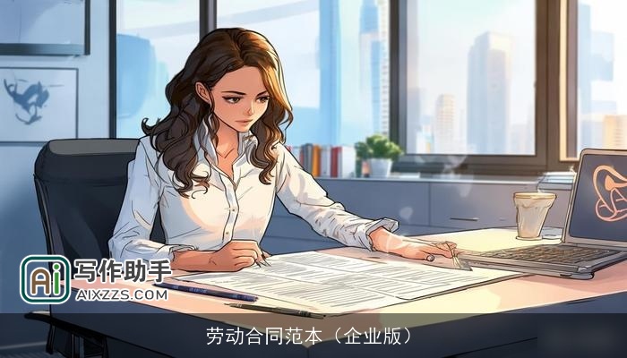 劳动合同范本(企业版) 劳动合同范本(企业版)