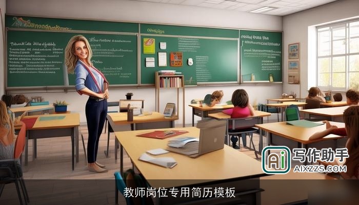 教师岗位专用简历模板 教师岗位专用简历模板