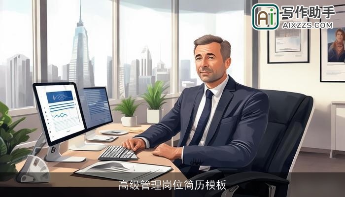 高级管理岗位简历模板 高级管理岗位简历模板