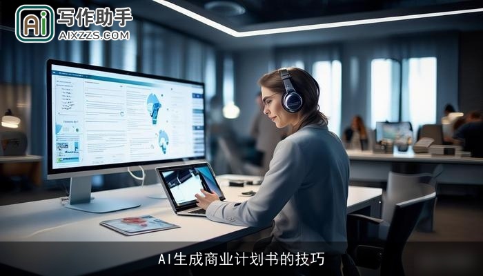 AI生成商业计划书的技巧 AI生成商业计划书的技巧