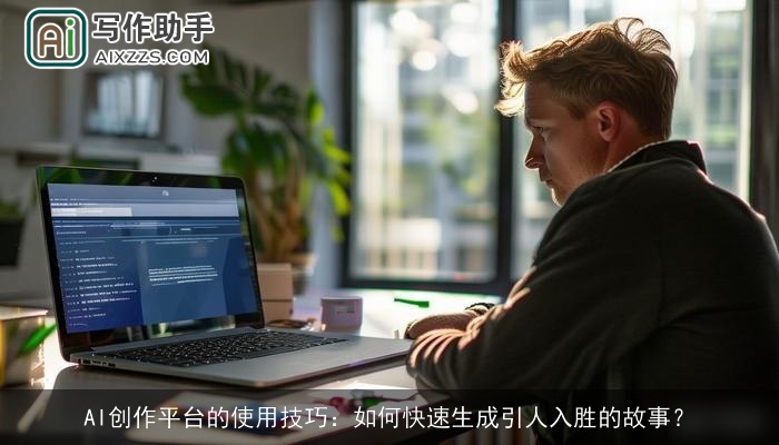 AI创作平台的使用技巧:如何快速生成引人入胜的故事? AI创作平台的使用技巧:如何快速生成引人入胜的故事?