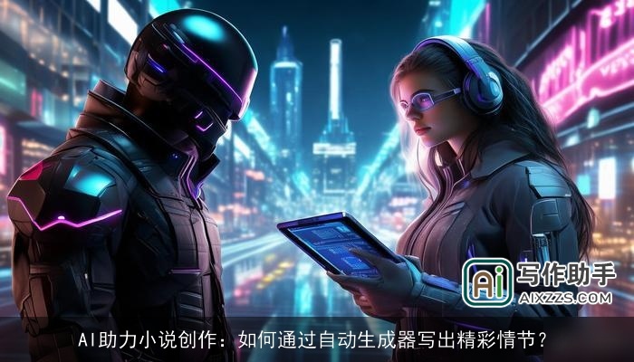 AI助力小说创作:如何通过自动生成器写出精彩情节? AI助力小说创作:如何通过自动生成器写出精彩情节?