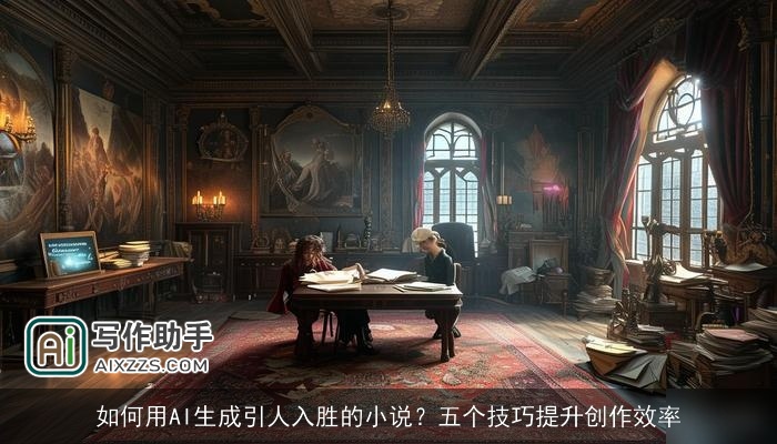 如何用AI生成引人入胜的小说?五个技巧提升创作效率 如何用AI生成引人入胜的小说?五个技巧提升创作效率