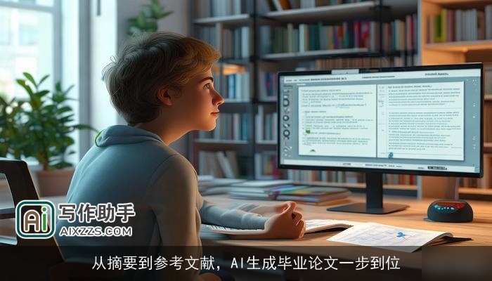 从摘要到参考文献,AI生成毕业论文一步到位 从摘要到参考文献,AI生成毕业论文一步到位