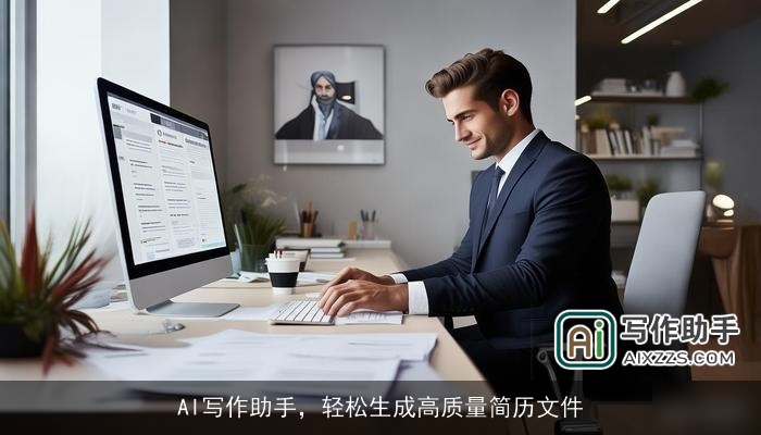 AI写作助手,轻松生成高质量简历文件 AI写作助手,轻松生成高质量简历文件