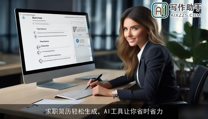 求职简历轻松生成,AI工具让你省时省力 求职简历轻松生成,AI工具让你省时省力