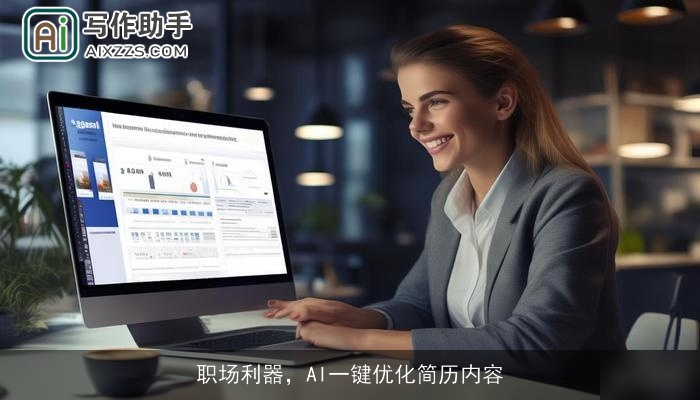 职场利器,AI一键优化简历内容 职场利器,AI一键优化简历内容