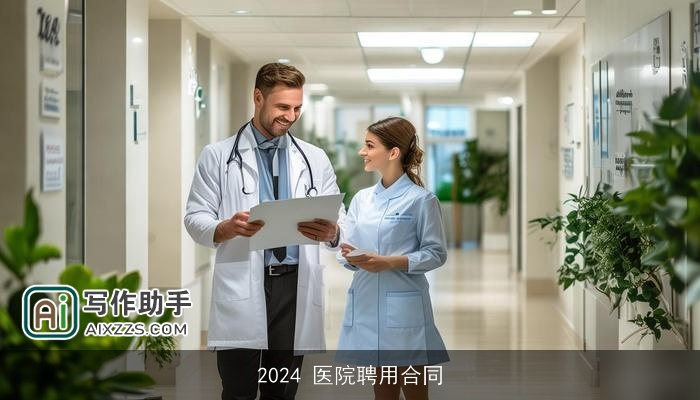 2024 医院聘用合同 2024 医院聘用合同