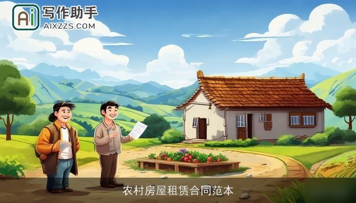 农村房屋租赁合同范本 农村房屋租赁合同范本