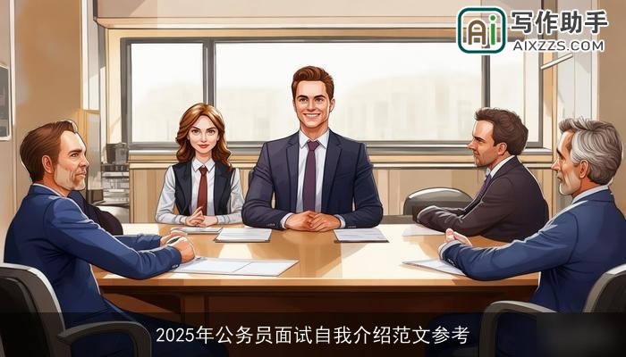 2025年公务员面试自我介绍范文参考 2025年公务员面试自我介绍范文参考