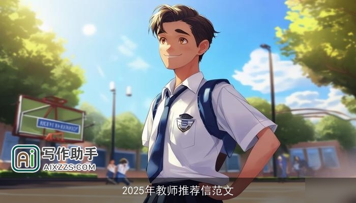 2025年教师推荐信范文 2025年教师推荐信范文