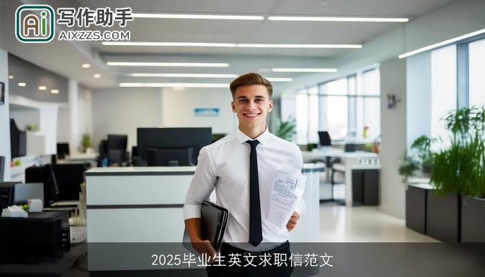 2025毕业生英文求职信范文 2025毕业生英文求职信范文