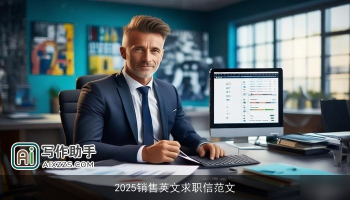 2025销售英文求职信范文 2025销售英文求职信范文