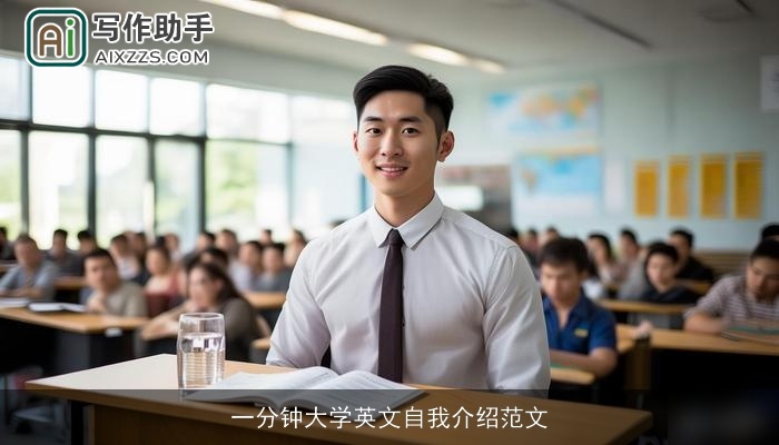 一分钟大学英文自我介绍范文 一分钟大学英文自我介绍范文