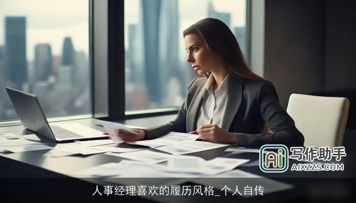 人事经理喜欢的履历风格_个人自传 人事经理喜欢的履历风格_个人自传