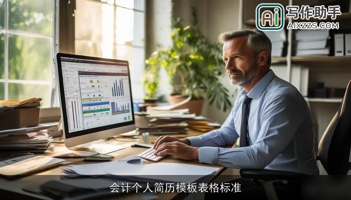 会计个人简历模板表格标准 会计个人简历模板表格标准