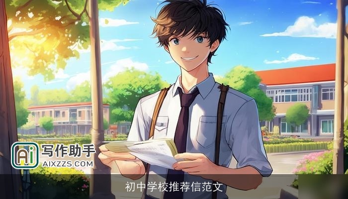 初中学校推荐信范文 初中学校推荐信范文