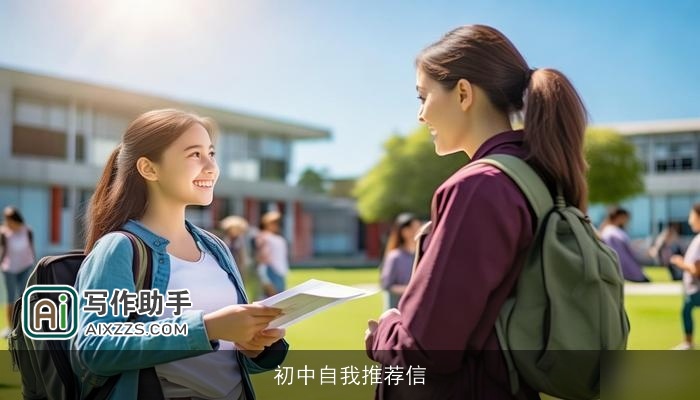 初中自我推荐信 初中自我推荐信