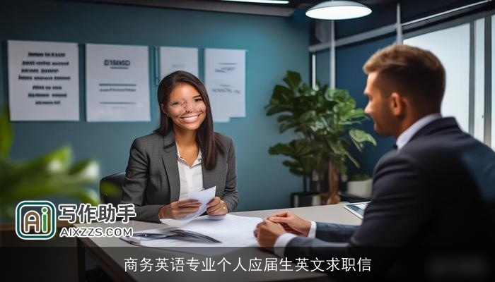 商务英语专业个人应届生英文求职信 商务英语专业个人应届生英文求职信