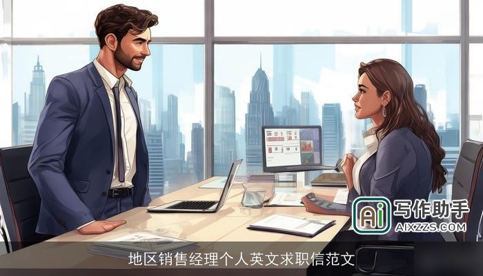 地区销售经理个人英文求职信范文 地区销售经理个人英文求职信范文
