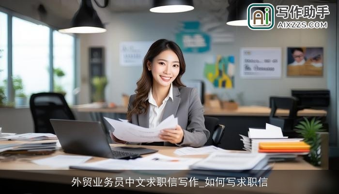 外贸业务员中文求职信写作_如何写求职信 外贸业务员中文求职信写作_如何写求职信