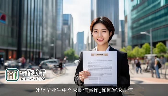 外贸毕业生中文求职信写作_如何写求职信 外贸毕业生中文求职信写作_如何写求职信