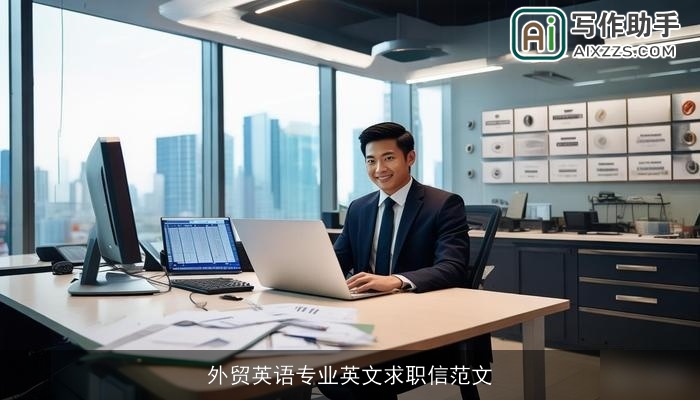 外贸英语专业英文求职信范文 外贸英语专业英文求职信范文
