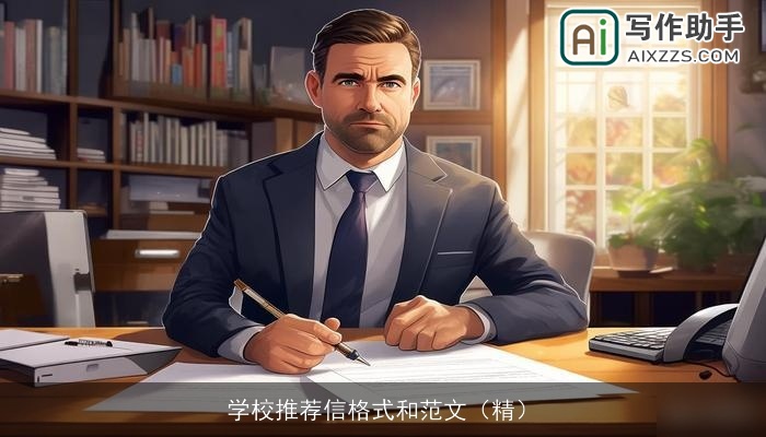 学校推荐信格式和范文(精) 学校推荐信格式和范文(精)
