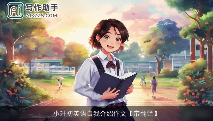 小升初英语自我介绍作文【带翻译】 小升初英语自我介绍作文【带翻译】