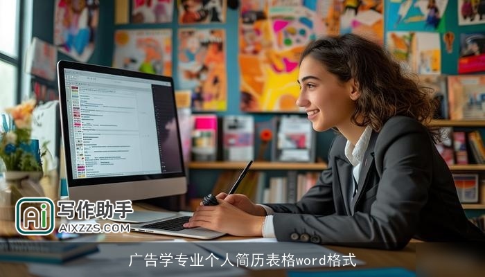 广告学专业个人简历表格word格式 广告学专业个人简历表格word格式