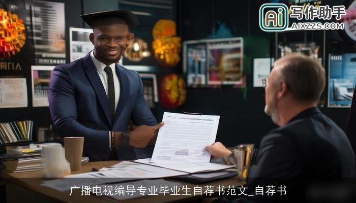 广播电视编导专业毕业生自荐书范文_自荐书 广播电视编导专业毕业生自荐书范文_自荐书